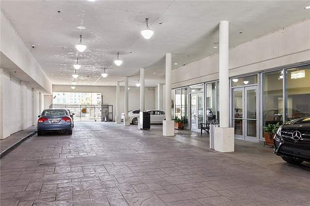 secure gated valet parking