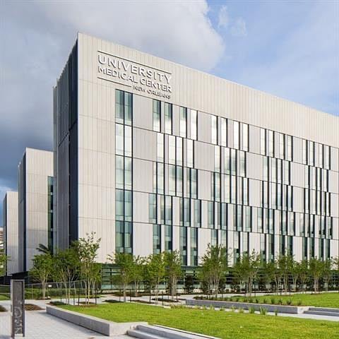 LCMC University hospital .6 miles away