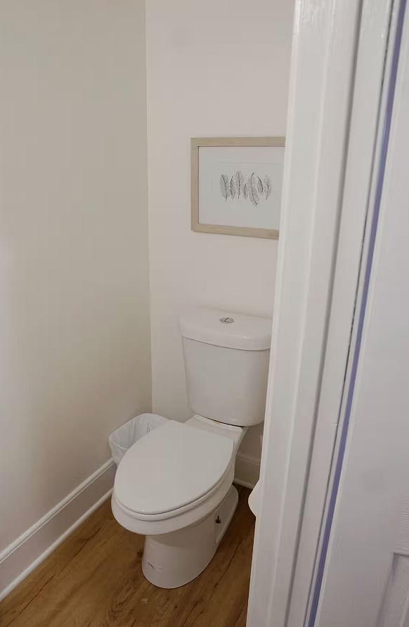 Half Bath on 1st Floor
