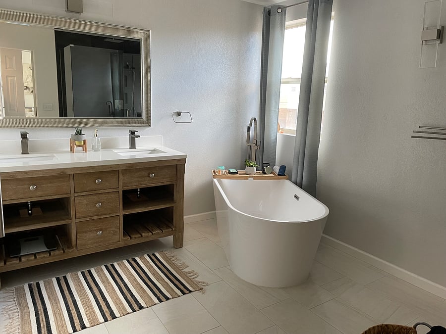 Master bathroom