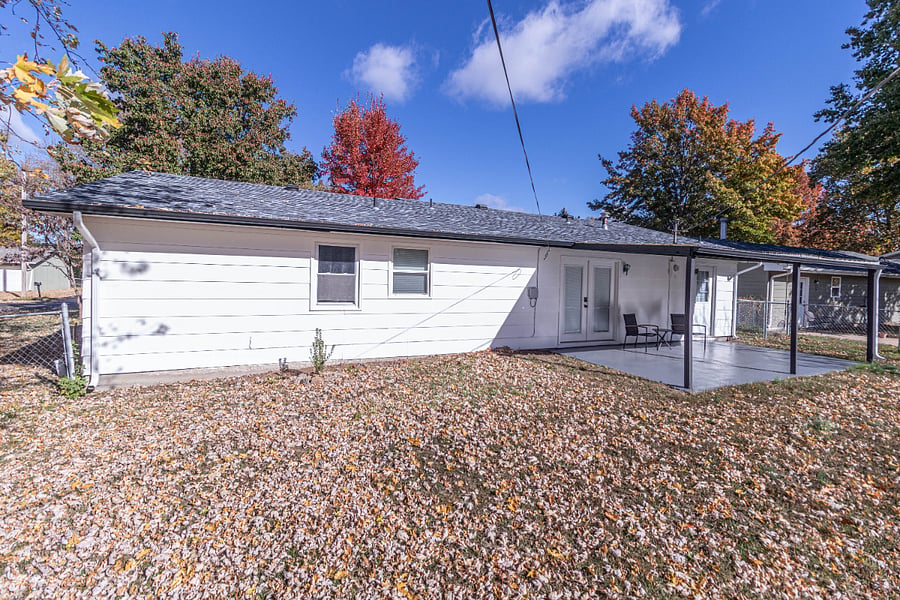 Rear of Home