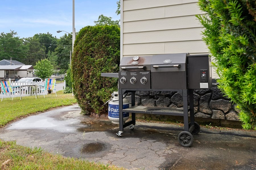Gas BBQ grill