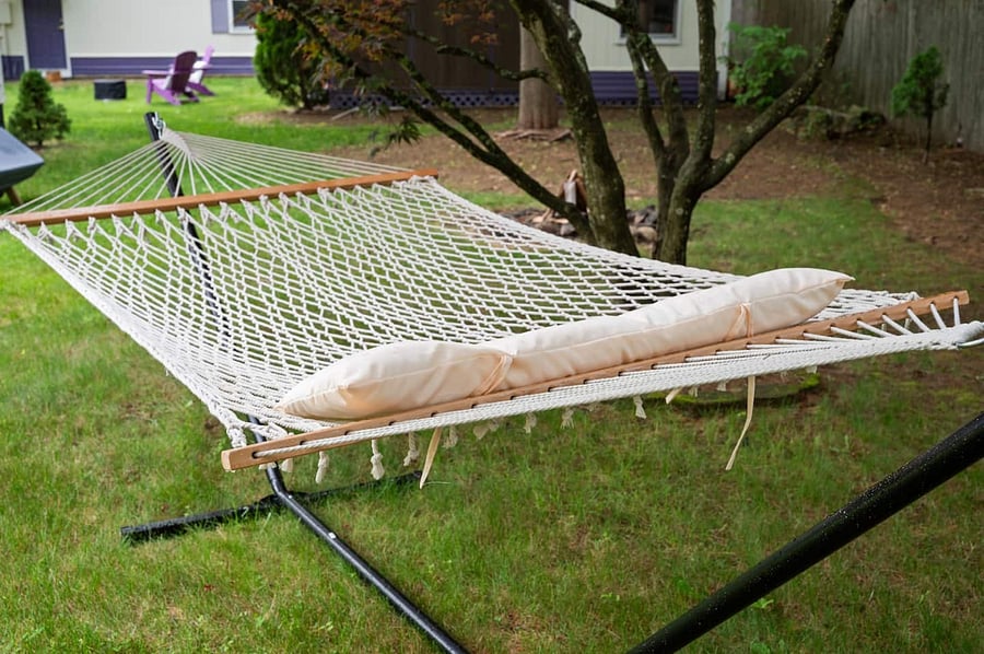 Hammock available for afternoon naps