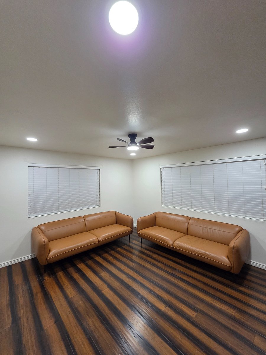 The living room