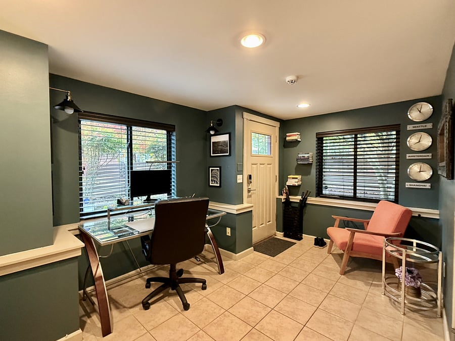 1st Floor Office, the perfect work from home setup!