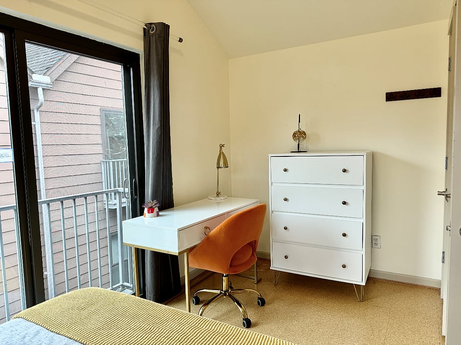 Desk, Dresser, Closet & Room Darkening Curtains