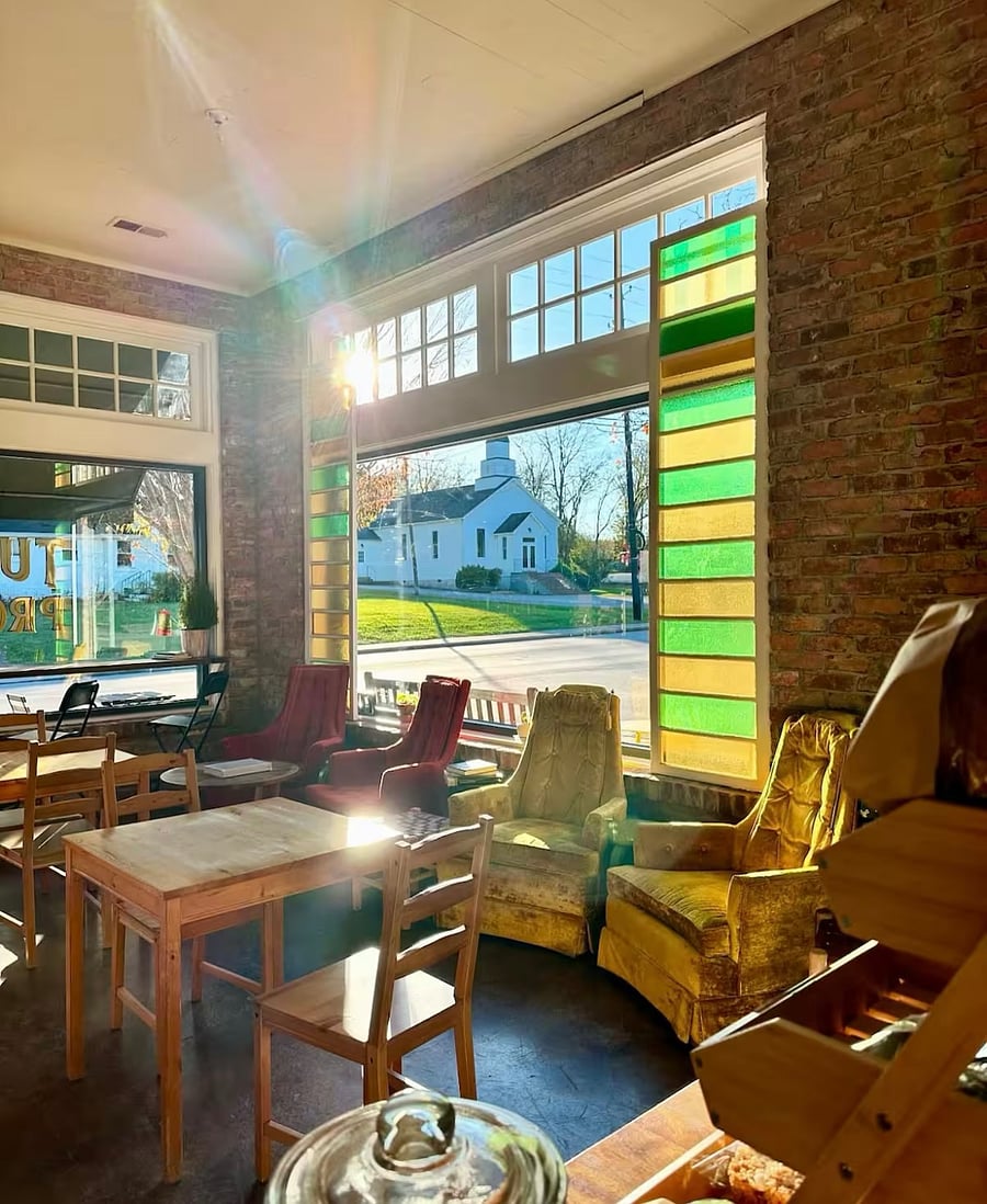Coffee shop interior