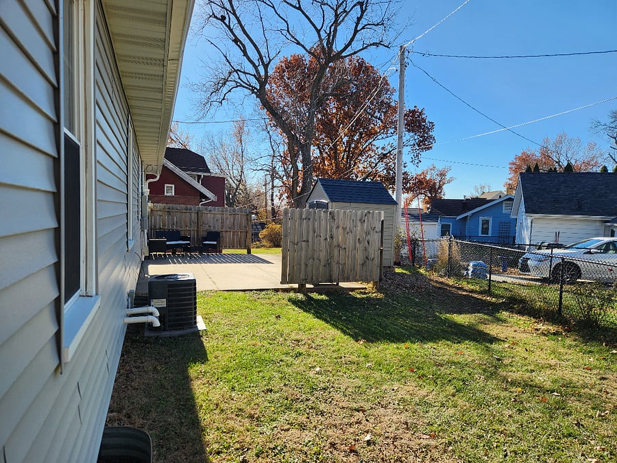 Back yard