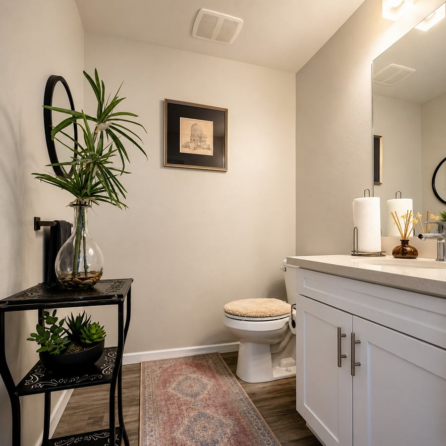 1st floor Guest Half Bath