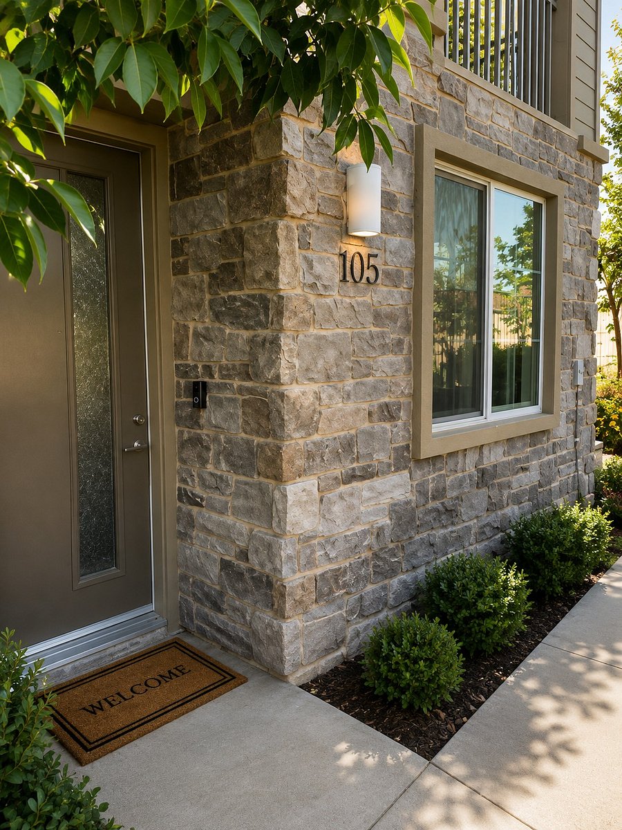 Front Door to Unit combo code lock