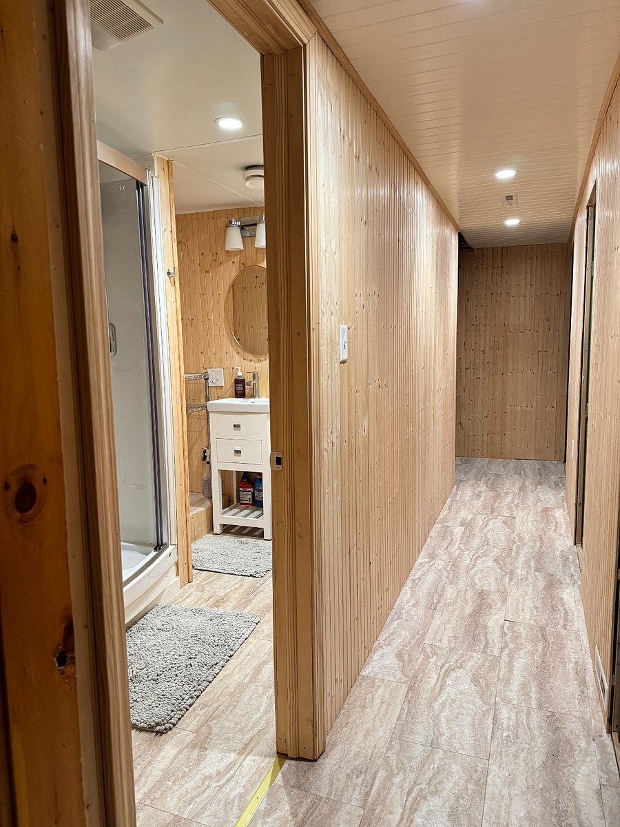 Private bathroom entrance