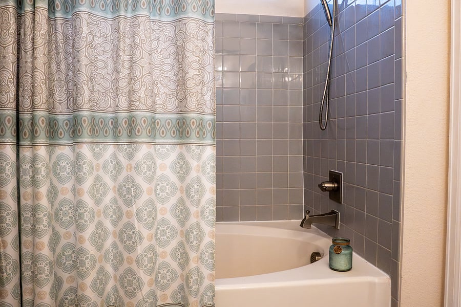 Master Bedroom Shower with Garden Tub