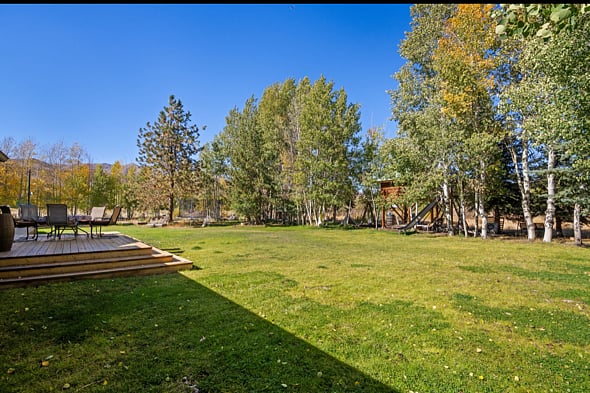 backyard of main house