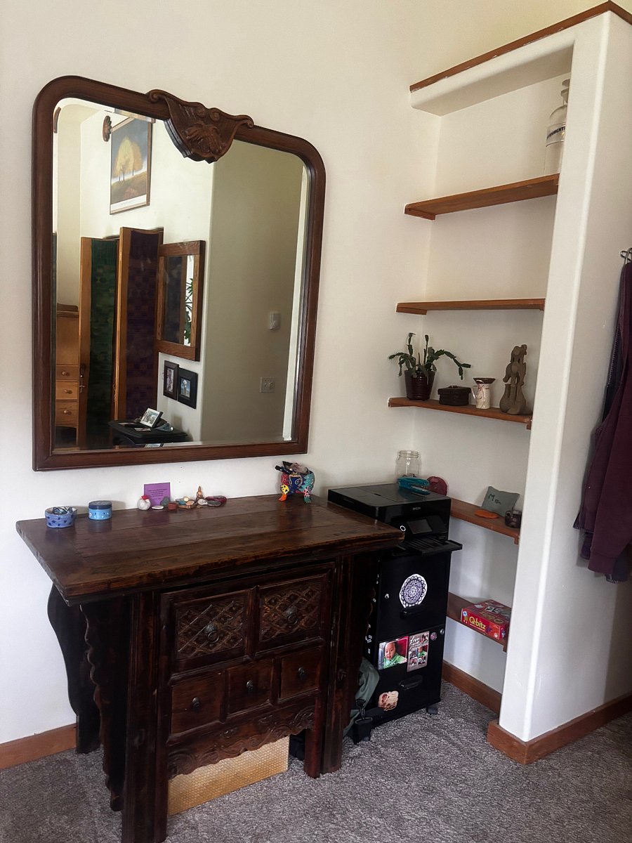 Master bedroom desk area