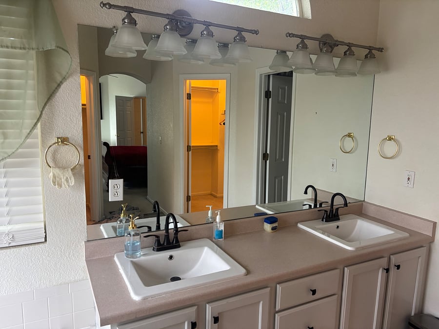 Master bathroom