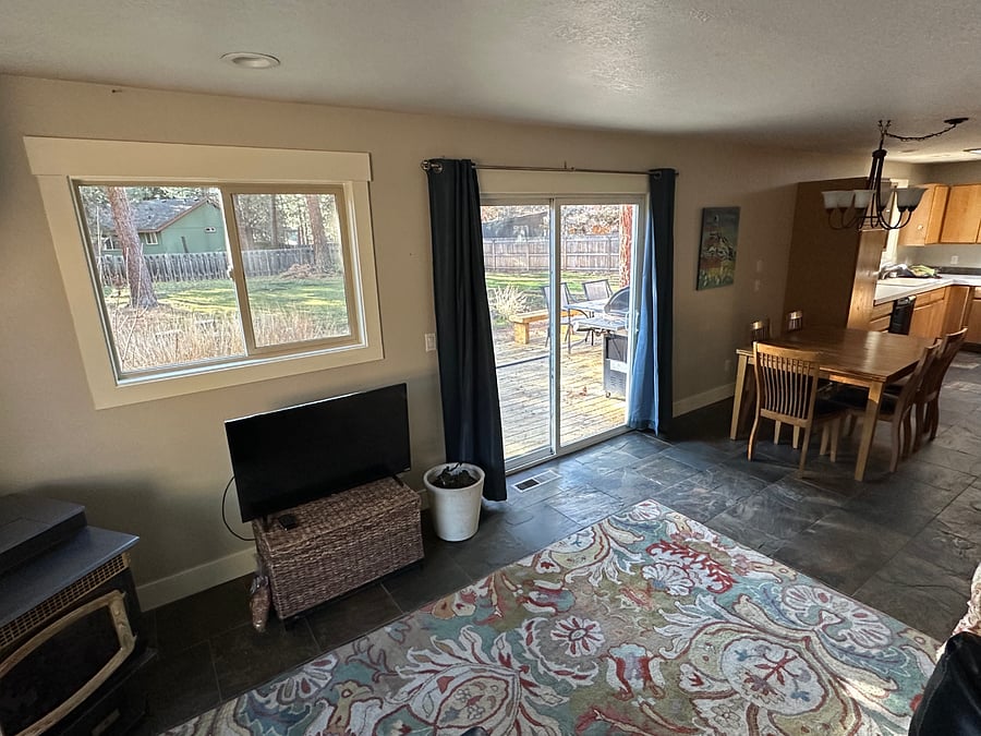 Back living room / fireplace room