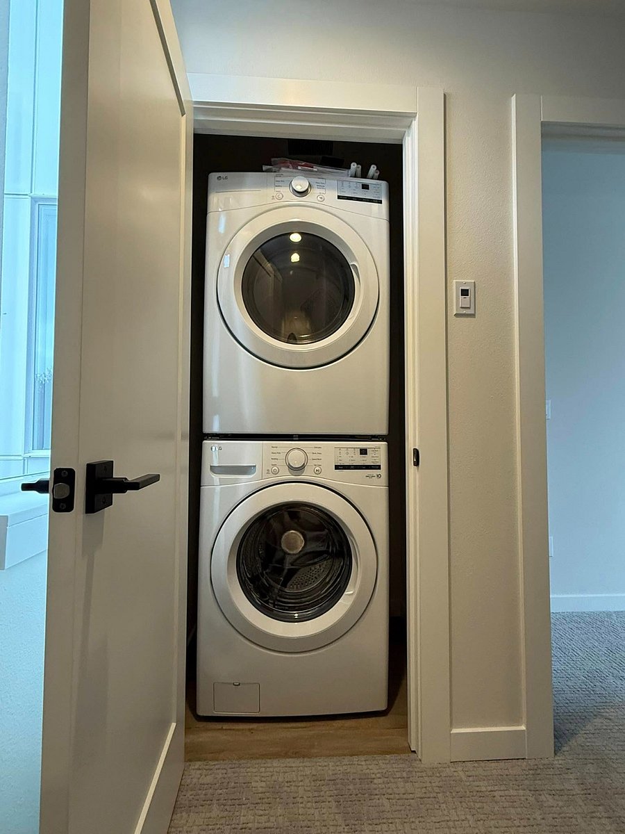 In-unit washer and dryer for convenience