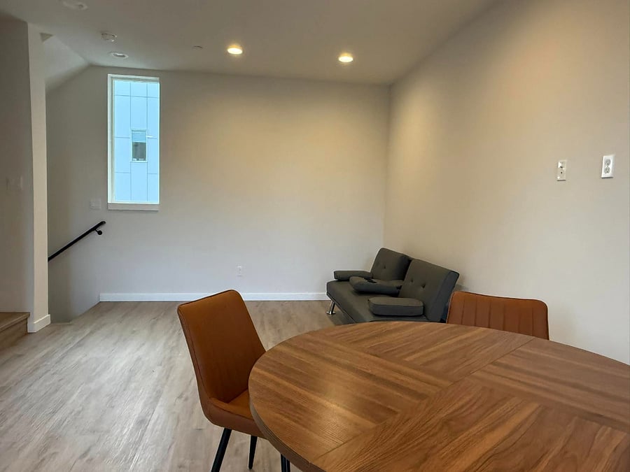 Quiet shared living space for relaxation