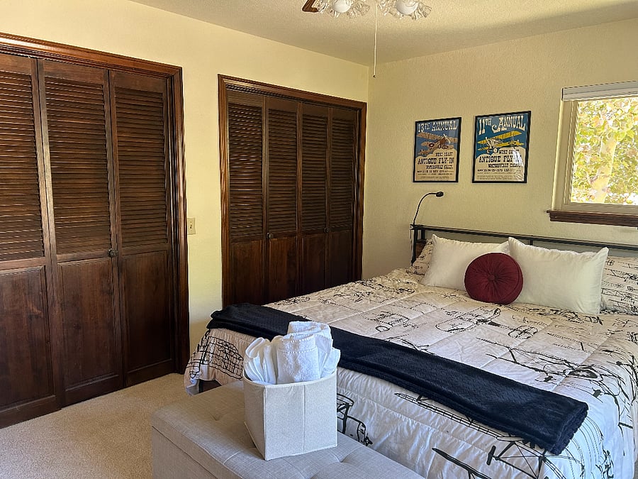 Bedroom #3 - plenty of closet/storage space.