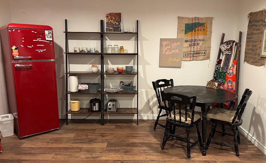 Downstairs kitchenette (yours)