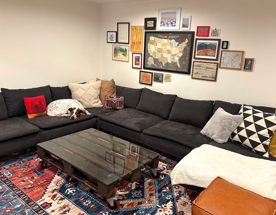 Downstairs living room (yours)