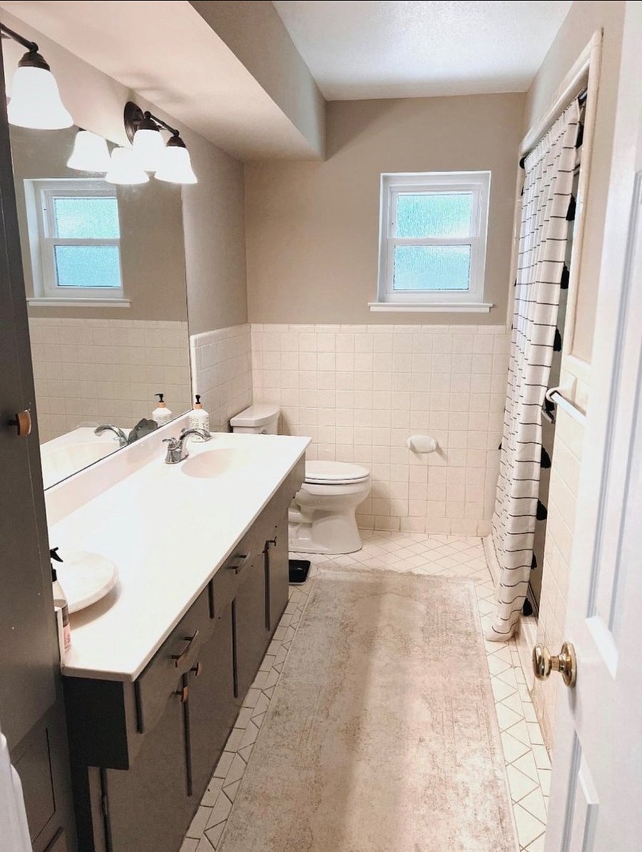 Shared bathroom.