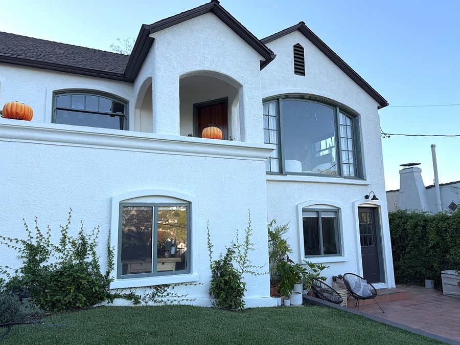 Exterior of home - upstairs and downstairs. Landlords live upstairs