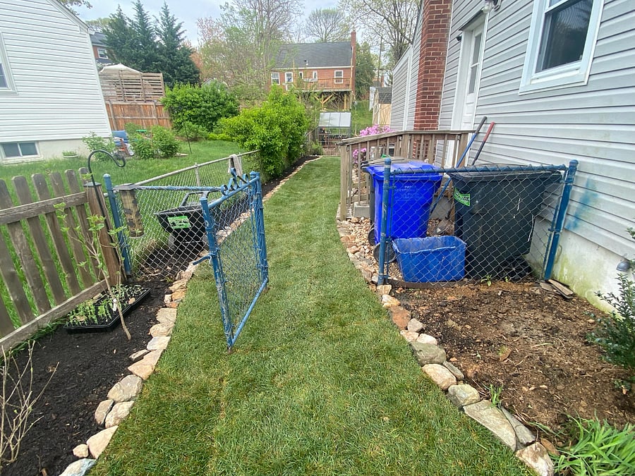 Front and backyard fully fenced in!