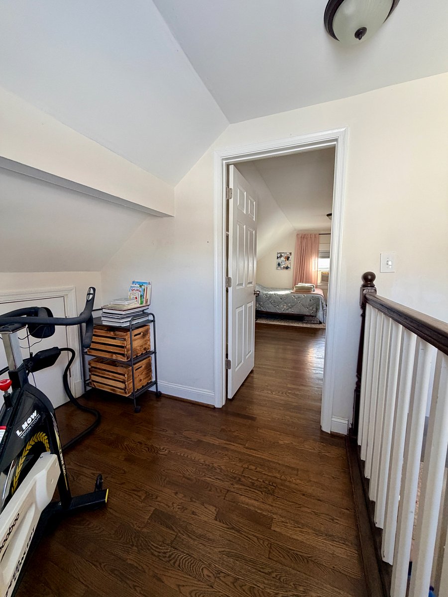 Entrance to Primary Suite #2 with reading nook and en-suite full bath