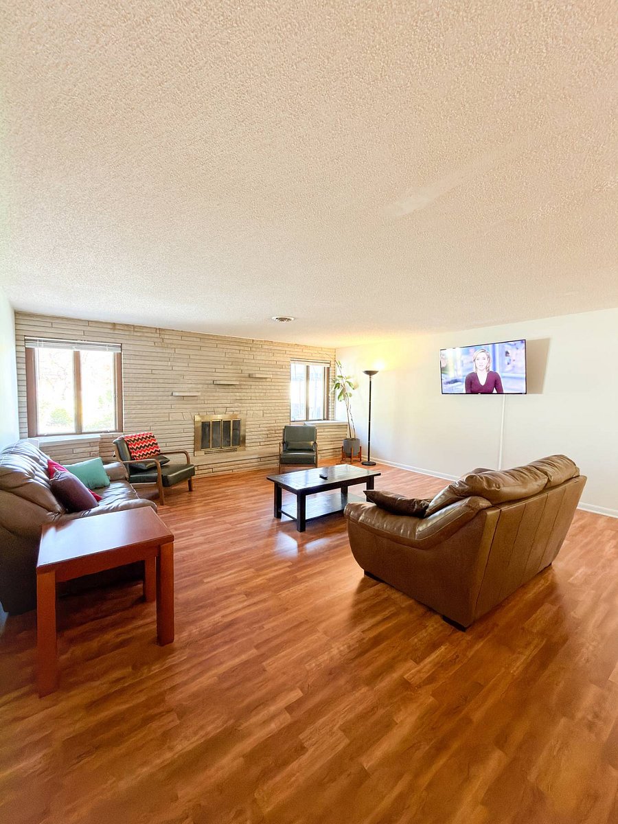 Cozy but spacious living area.