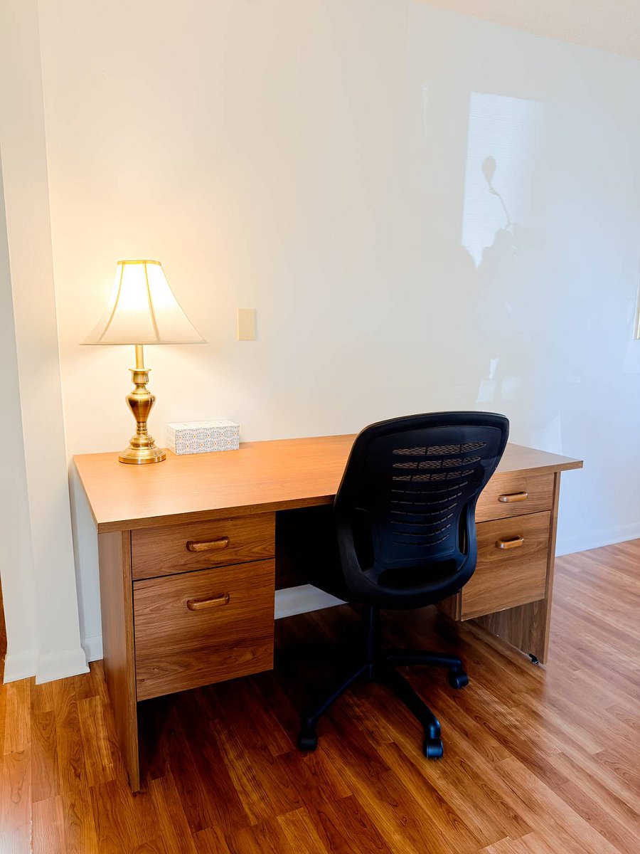 Dedicated work space.