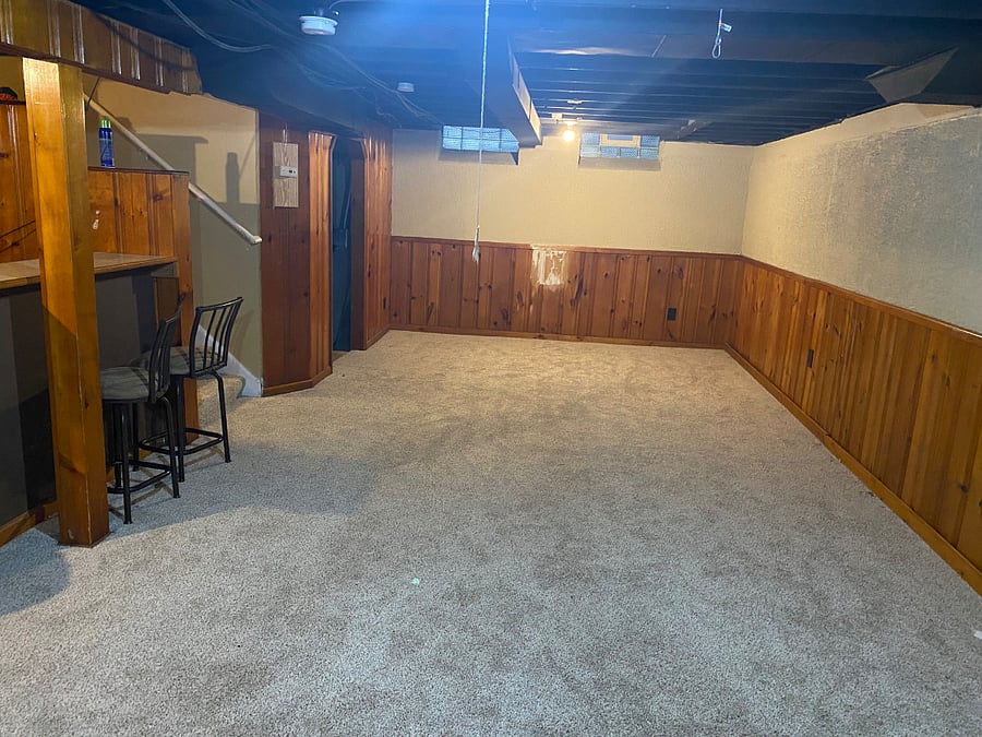 Basement main area