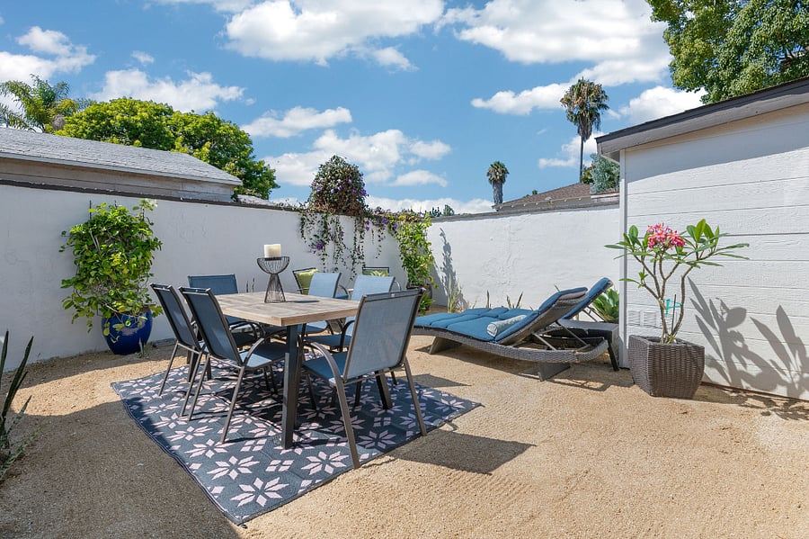 Beautiful backyard space available to you