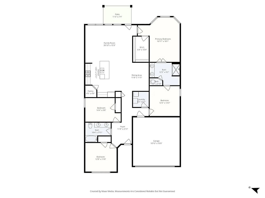 Floorplan of house