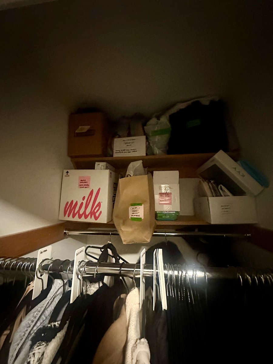 3rd bedroom closet - just outside the bedroom
