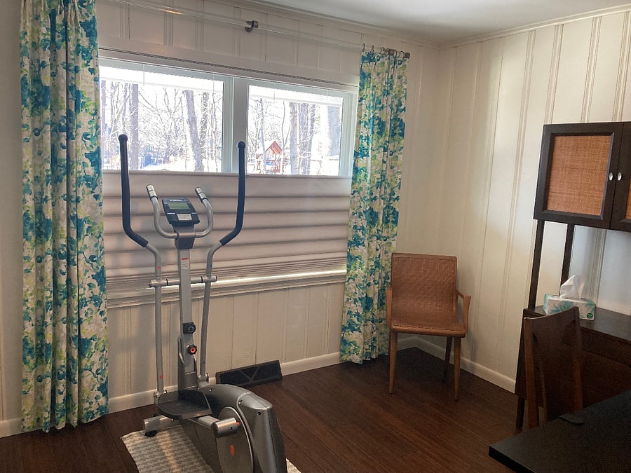 3rd Bedroom currently being used as office/exercise space.
