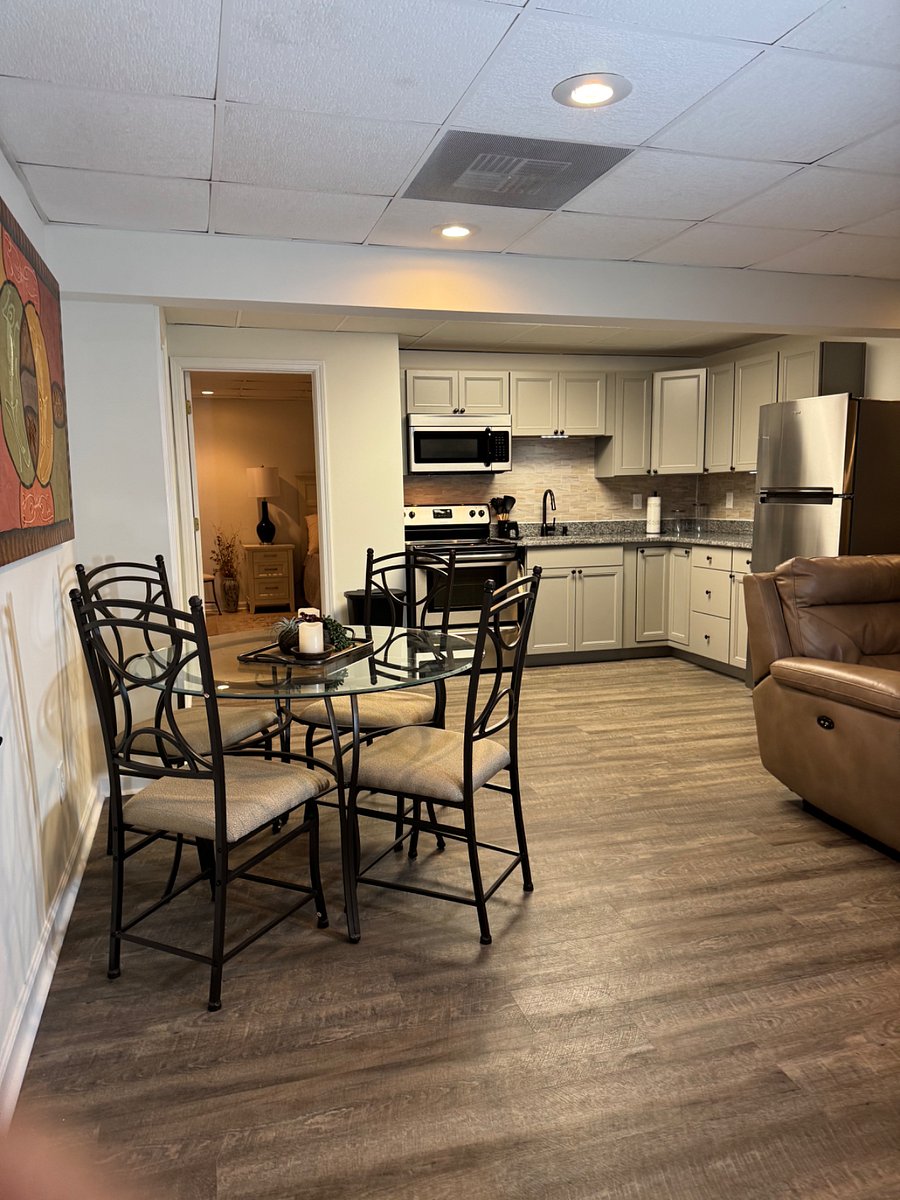 Dining Area - comfortable seating for up to four people.