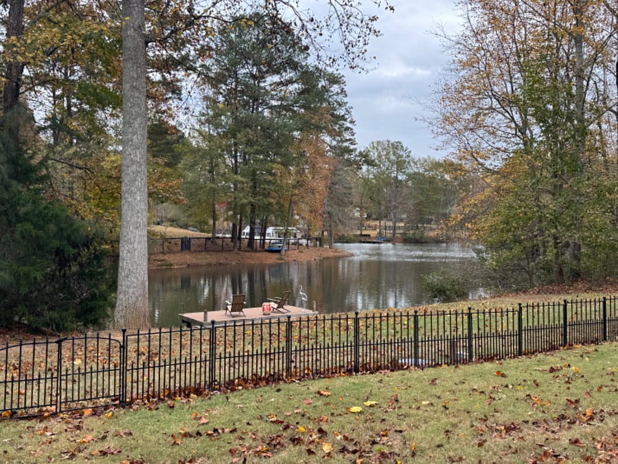 Relaxing Lake View - enjoy a quiet moment overlooking a private lake.