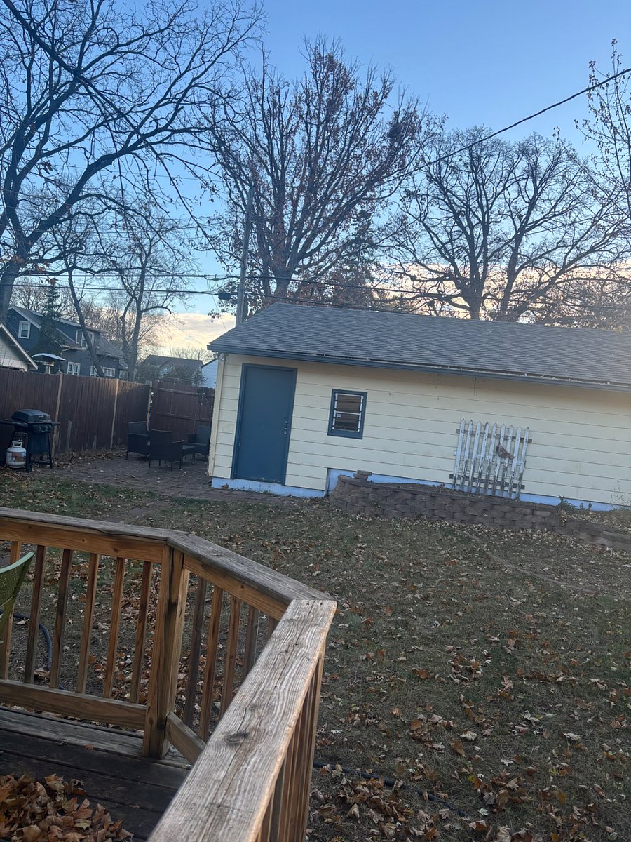 2 car garage with lots of room for storage