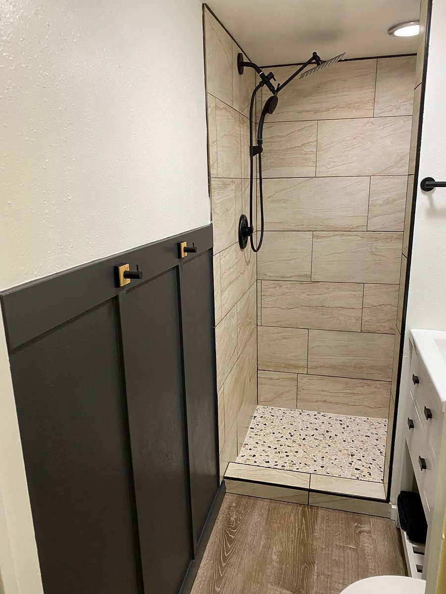Walk in shower