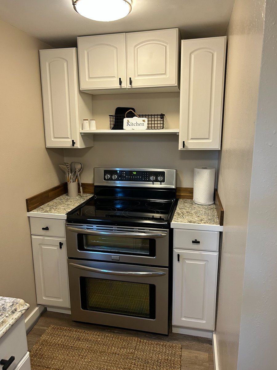 Double oven stove