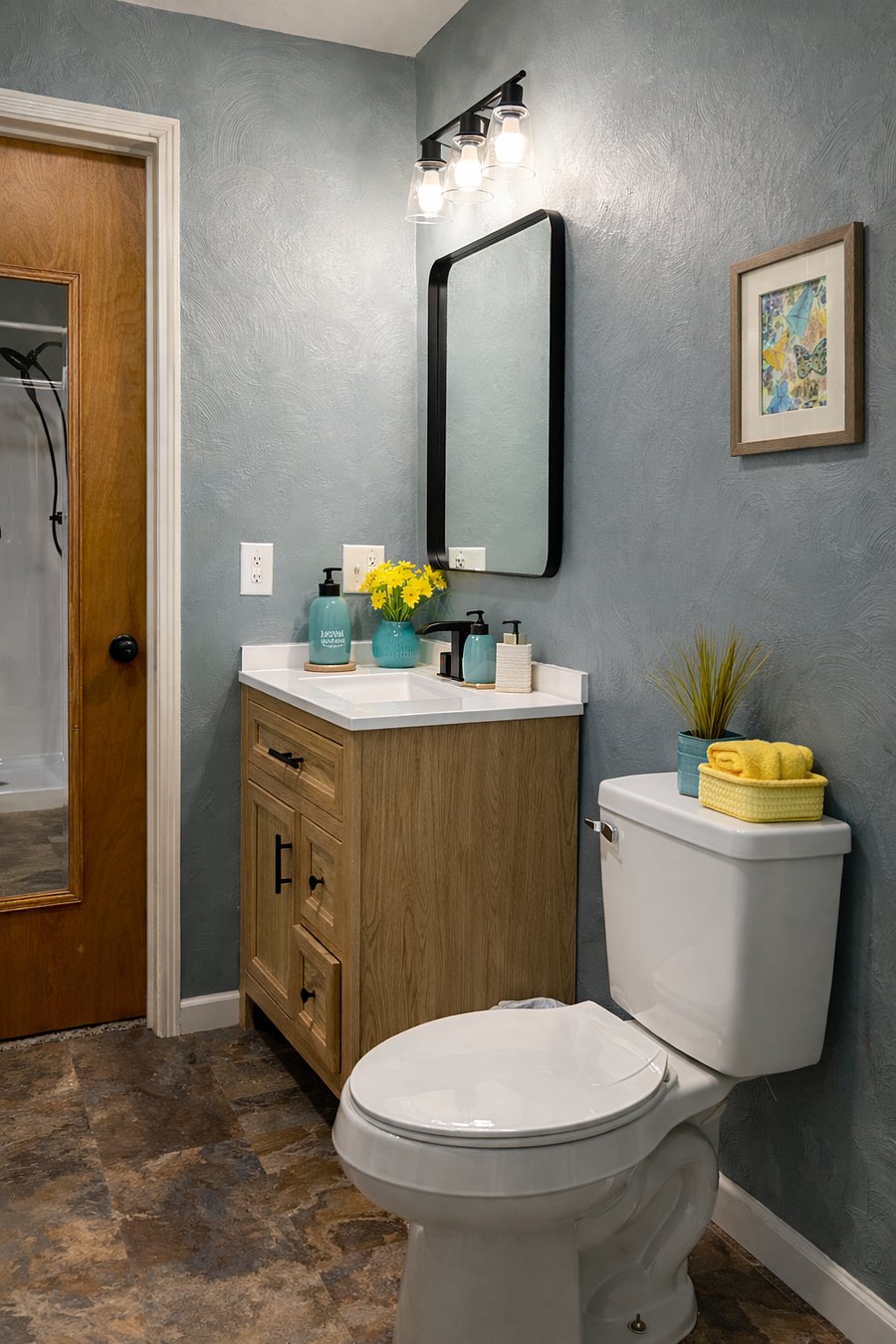 Modern Bathroom with Shower