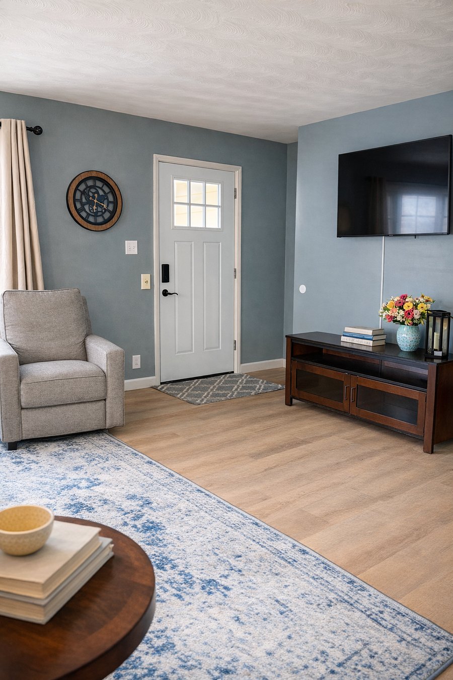 Living Room Entrance with Digital Guest Private Access Code