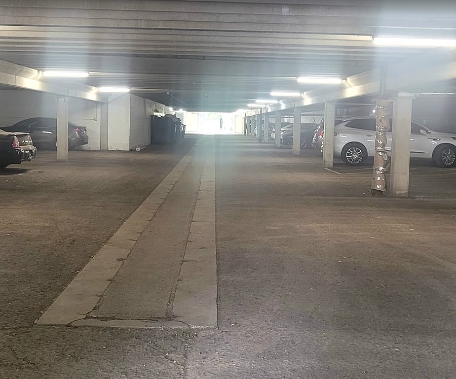 Covered parking right next to you unit