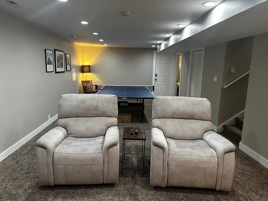Basement Living Room