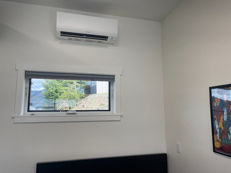Minisplit for efficient heating & air conditioning