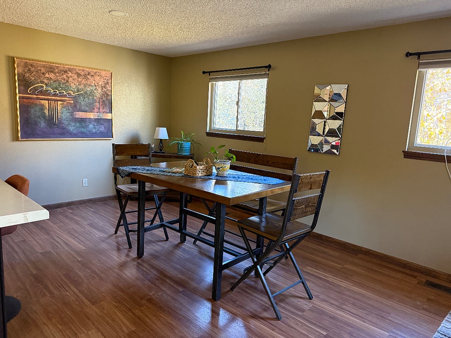 dining room area