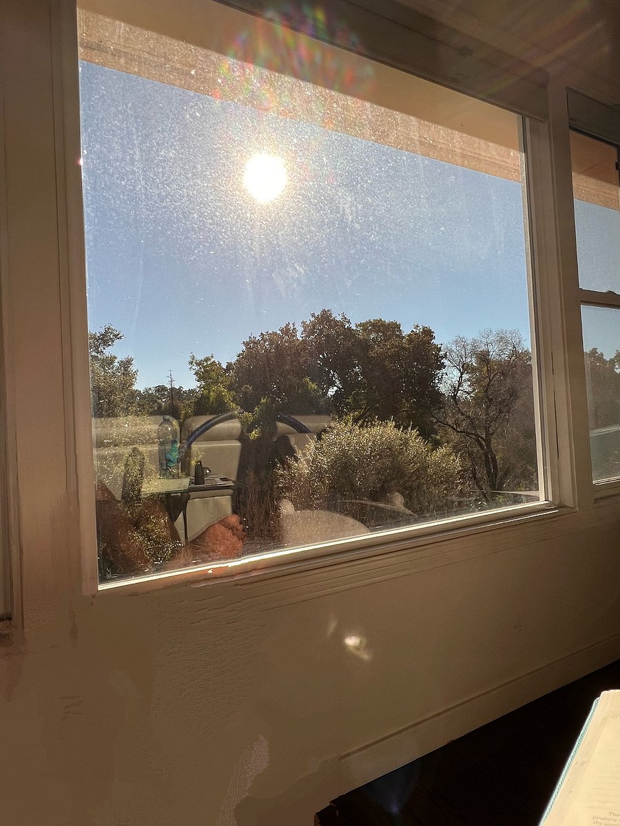 view from living room