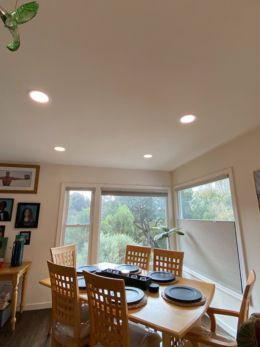 view from dining area