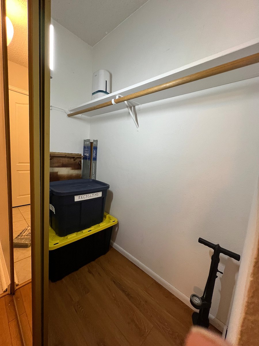 entry way full size mirrored closet